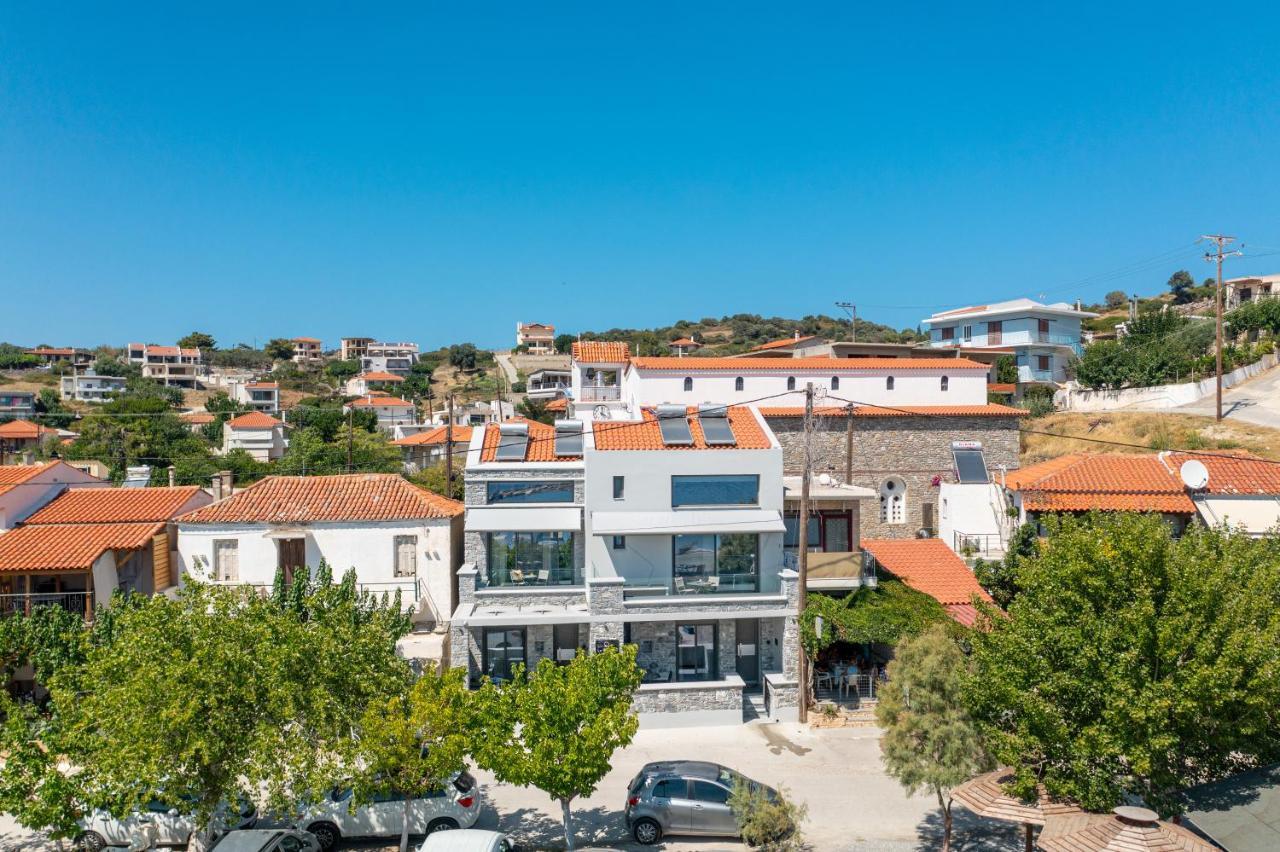 La Perla Suites Agioi Apostoloi  Dış mekan fotoğraf