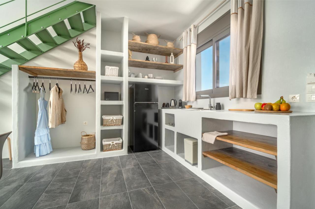 La Perla Suites Agioi Apostoloi  Dış mekan fotoğraf